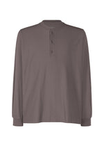 A product shot of the HOMME PLISSÉ ISSEY MIYAKE RELEASE T 1 top in grey (12).