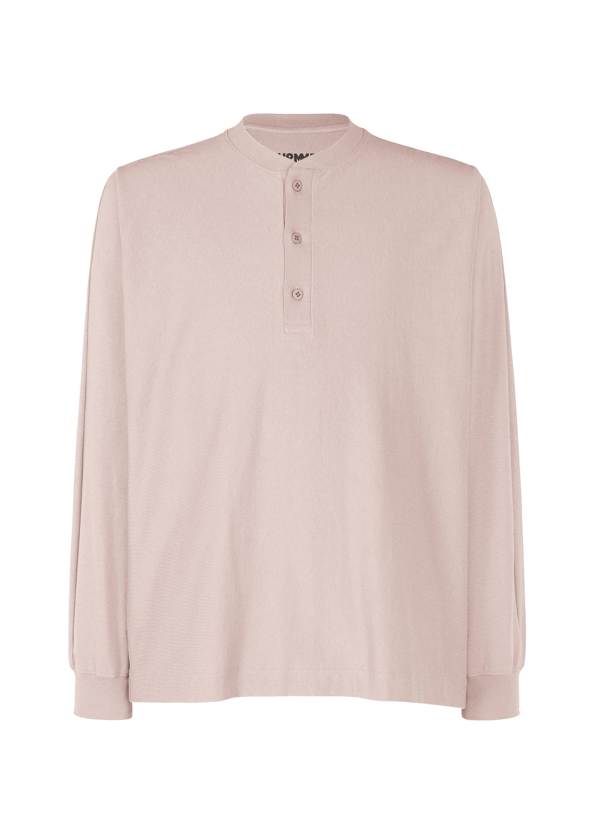 A product shot of the HOMME PLISSÉ ISSEY MIYAKE RELEASE T 1 top in purple grey (84).