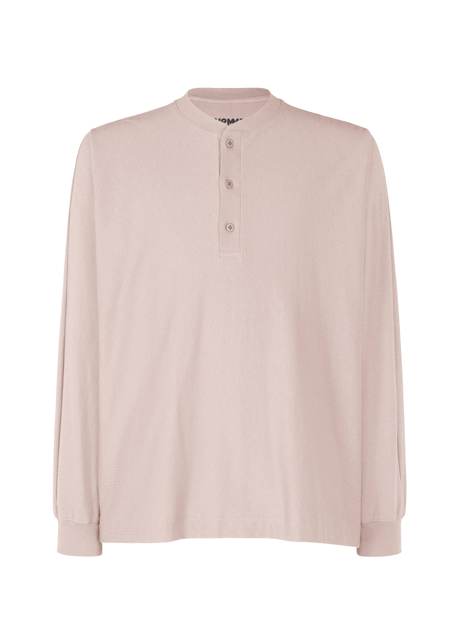 A product shot of the HOMME PLISSÉ ISSEY MIYAKE RELEASE T 1 top in purple grey (84).