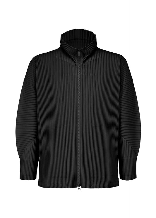 A product shot of the HOMME PLISSÉ ISSEY MIYAKE MONTHLY COLORS AUGUST shirt in black (15).