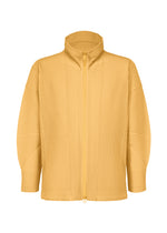 A product shot of the HOMME PLISSÉ ISSEY MIYAKE MONTHLY COLORS AUGUST shirt in dendrite beige (47).