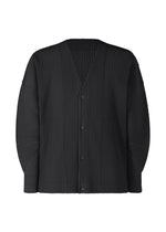 A product shot of the HOMME PLISSÉ ISSEY MIYAKE MONTHLY COLORS OCTOBER shirt in black (15).