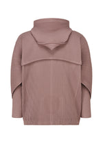 A detail shot of the HOMME PLISSÉ ISSEY MIYAKE WICKERWORK MESH shirt.