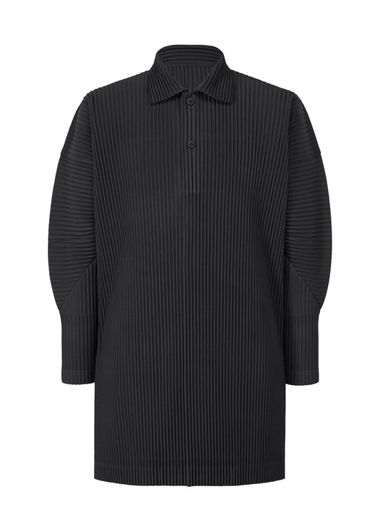 A product shot of the HOMME PLISSÉ ISSEY MIYAKE MONTHLY COLORS DECEMBER clothing in black (15).