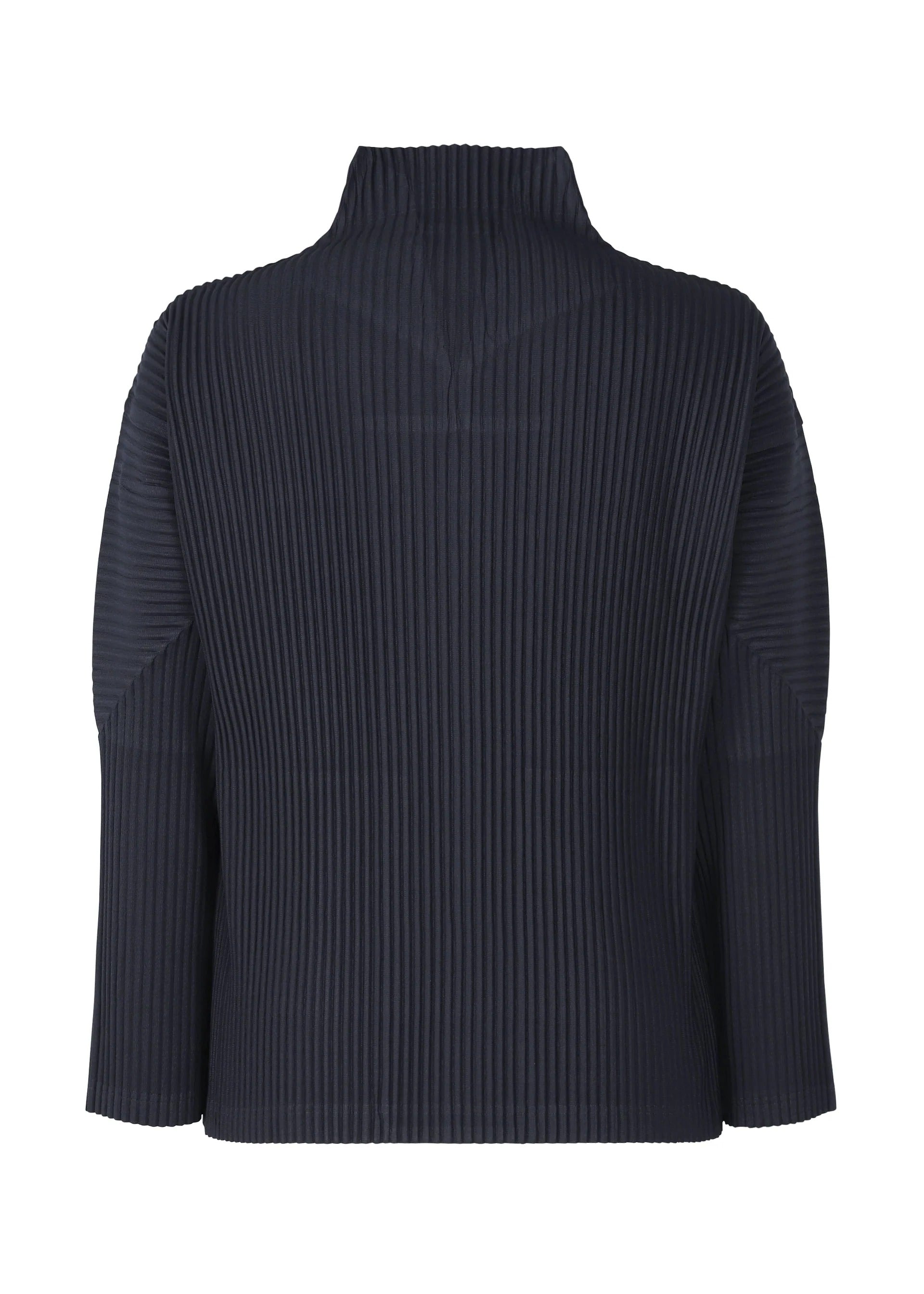 BASICS Two-way Zip Cardigan Black – The official ISSEY MIYAKE
