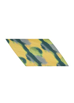 A product shot of the HOMME PLISSÉ ISSEY MIYAKE DAWN STOLE stole in yellow (52).