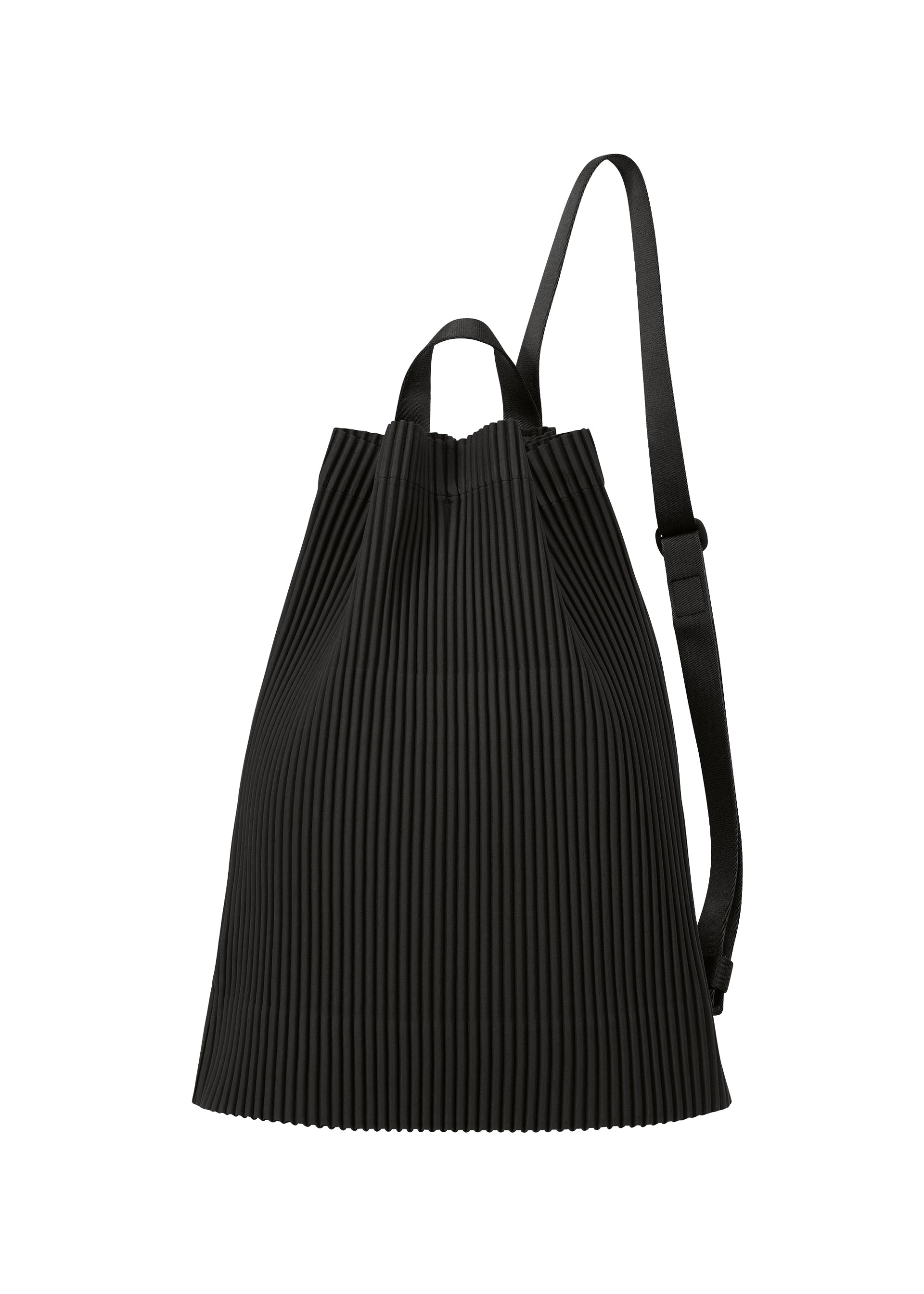 DRAWSTRING PLEATS BAG Bag Black