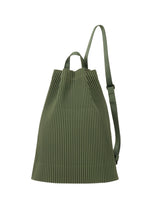 A product shot of the HOMME PLISSÉ ISSEY MIYAKE DRAWSTRING PLEATS BAG bag in .