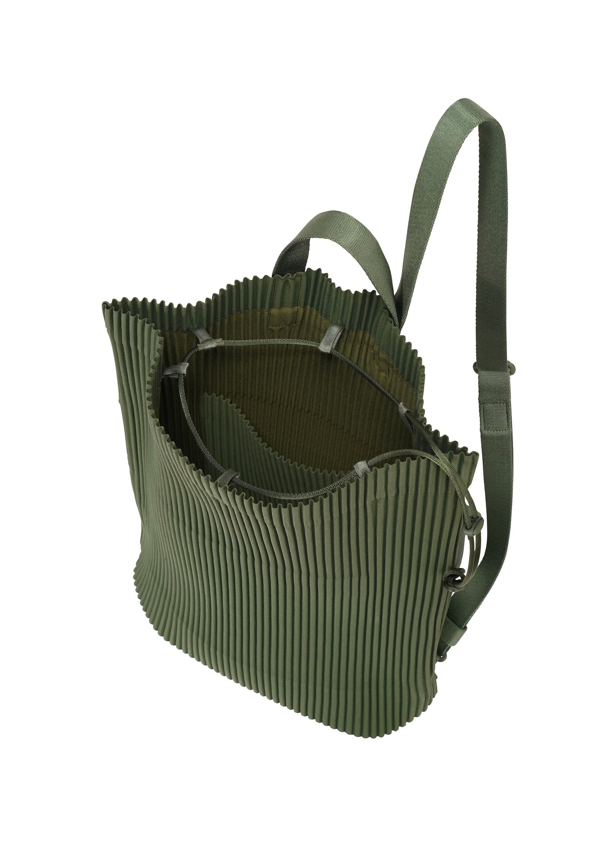 DRAWSTRING PLEATS BAG Bag Black