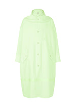 A product shot of the HOMME PLISSÉ ISSEY MIYAKE CARRIER CARRIED clothing in white green (06).