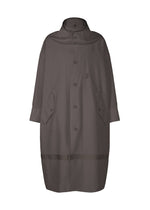 A product shot of the HOMME PLISSÉ ISSEY MIYAKE CARRIER CARRIED clothing in charcoal (14).