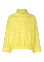 A product shot of the HOMME PLISSÉ ISSEY MIYAKE CARRIER CARRIED clothing in yellow (52).