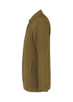 A detail shot of the HOMME PLISSÉ ISSEY MIYAKE TUXEDO PLEATS jacket.