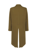 A detail shot of the HOMME PLISSÉ ISSEY MIYAKE TUXEDO PLEATS jacket.