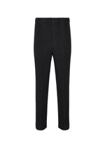 A product shot of the HOMME PLISSÉ ISSEY MIYAKE TUXEDO PLEATS trousers in black (15).