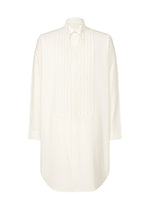A product shot of the HOMME PLISSÉ ISSEY MIYAKE EMBROIDERY PRESS SHIRT shirt in .