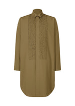 A product shot of the HOMME PLISSÉ ISSEY MIYAKE EMBROIDERY PRESS SHIRT shirt in .