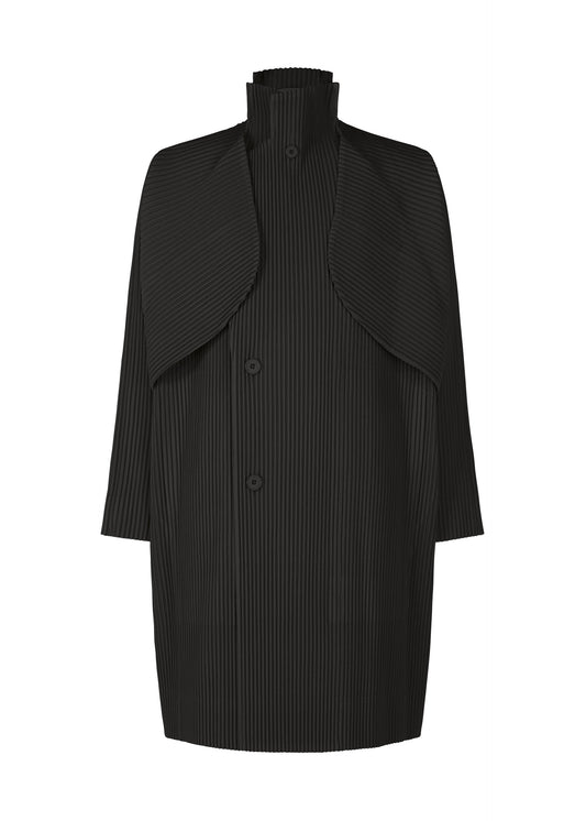 A product shot of the HOMME PLISSÉ ISSEY MIYAKE COVER AND FOLD clothing in black (15).