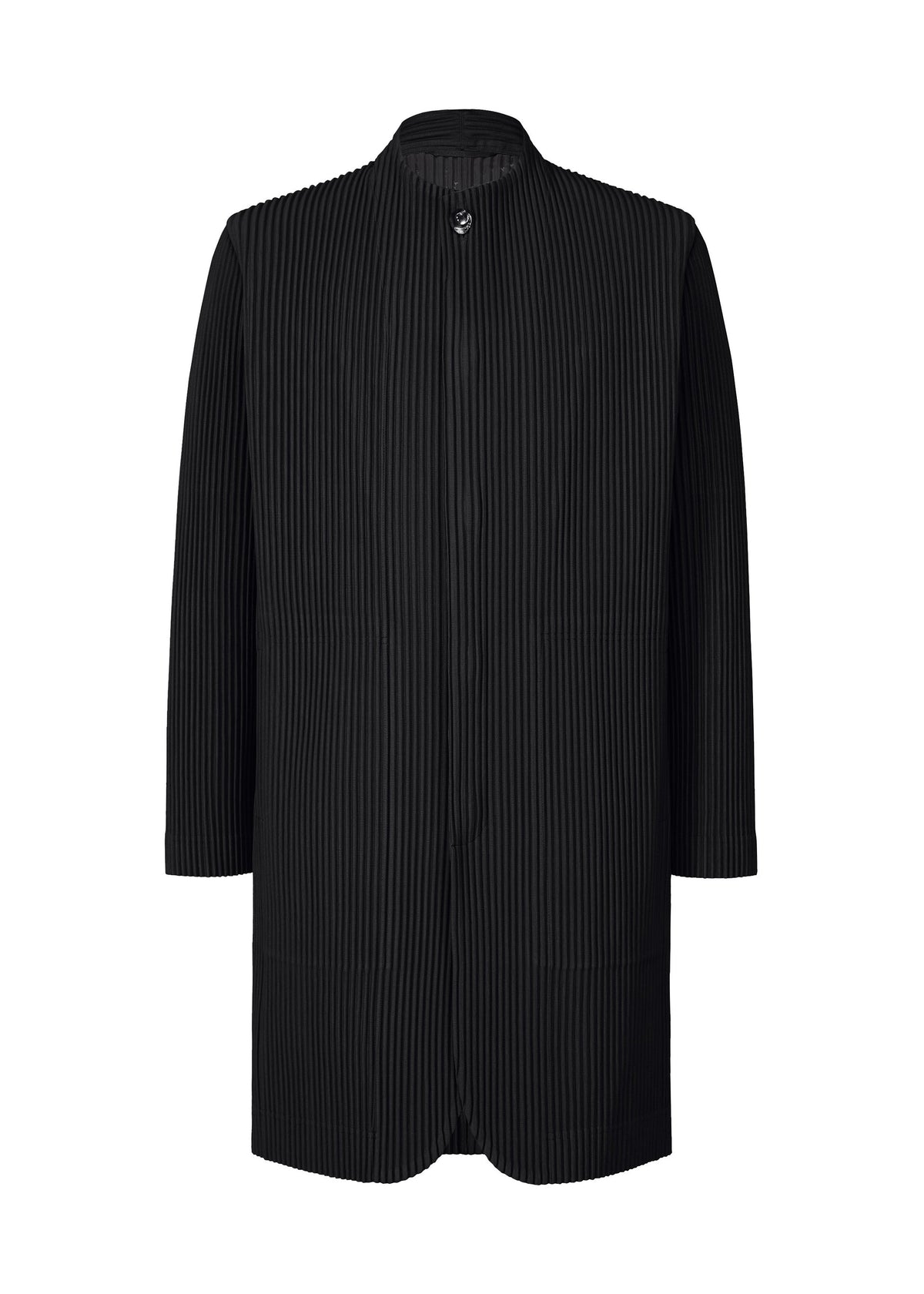 A product shot of the HOMME PLISSÉ ISSEY MIYAKE TAILORED PLEATS 1 jacket in black (15).