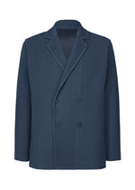 A product shot of the HOMME PLISSÉ ISSEY MIYAKE TAILORED PLEATS 1 jacket in manarola boat navy (76).