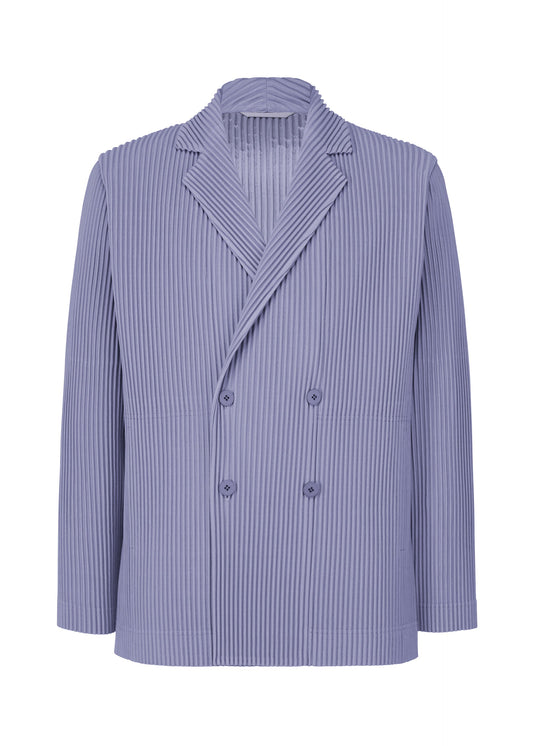 A product shot of the HOMME PLISSÉ ISSEY MIYAKE TAILORED PLEATS 1 jacket in manarola wall violet (80).