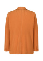 A detail shot of the HOMME PLISSÉ ISSEY MIYAKE TAILORED PLEATS 2 jacket.