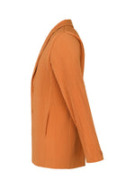 A detail shot of the HOMME PLISSÉ ISSEY MIYAKE TAILORED PLEATS 2 jacket.
