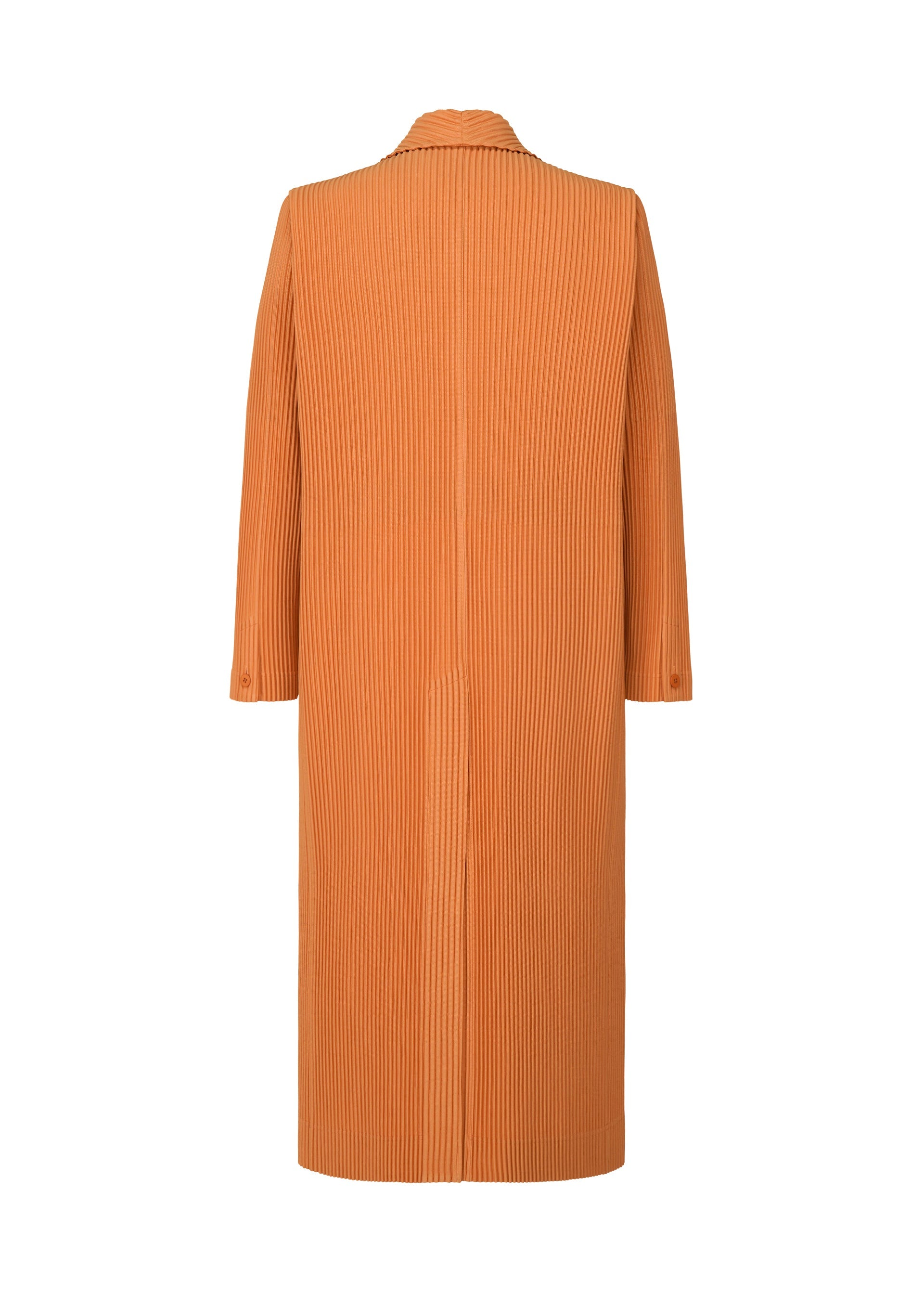 A detail shot of the HOMME PLISSÉ ISSEY MIYAKE TAILORED PLEATS 2 jacket.