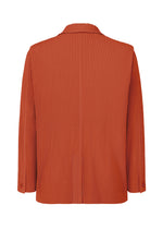 A detail shot of the HOMME PLISSÉ ISSEY MIYAKE TAILORED PLEATS 3 jacket.