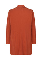 A detail shot of the HOMME PLISSÉ ISSEY MIYAKE TAILORED PLEATS 3 jacket.