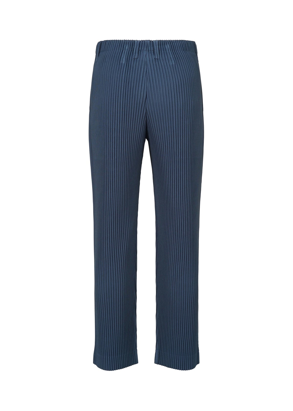 A detail shot of the HOMME PLISSÉ ISSEY MIYAKE TAILORED PLEATS 1 trousers.
