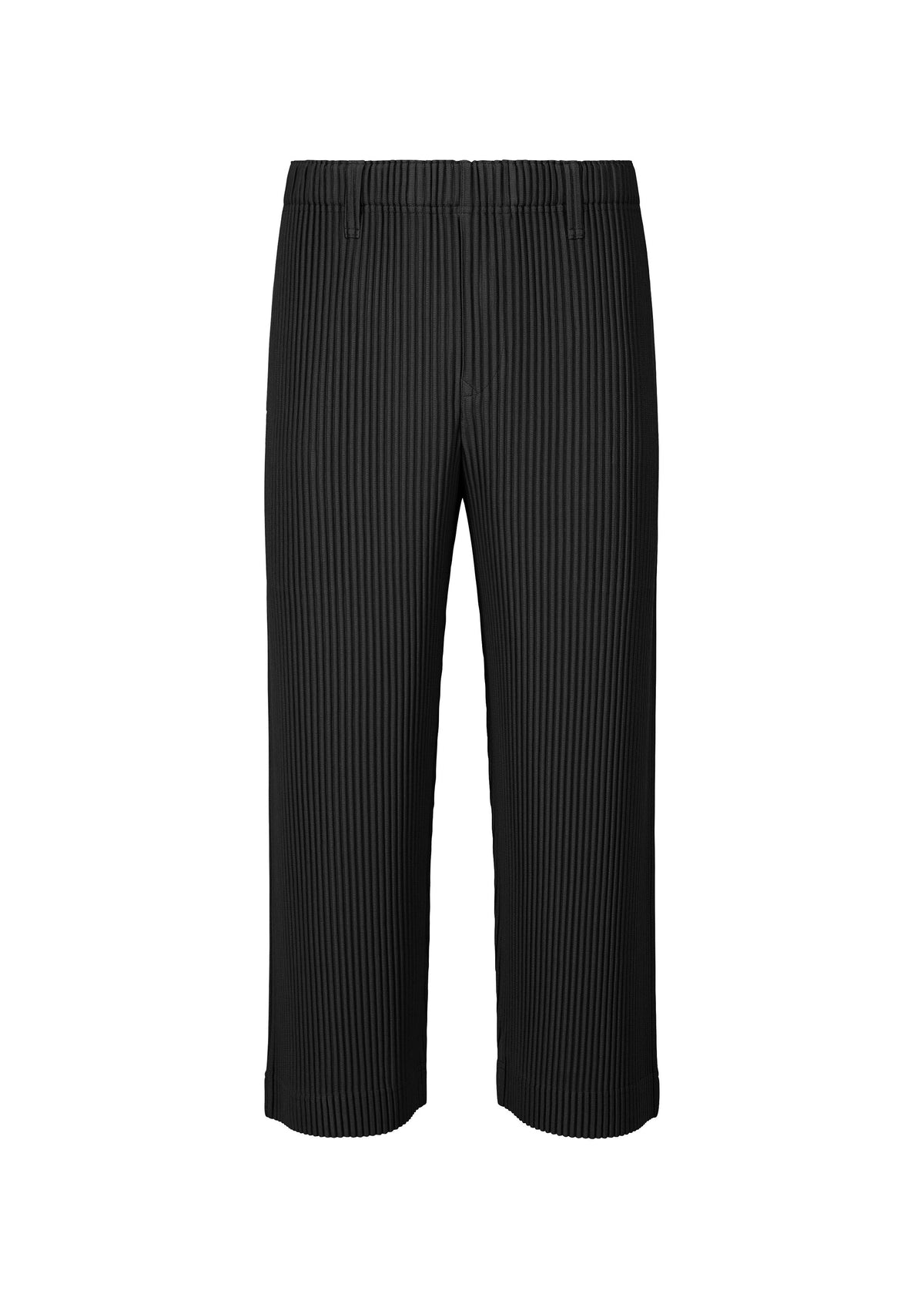 A product shot of the HOMME PLISSÉ ISSEY MIYAKE TAILORED PLEATS 2 trousers in black (15).