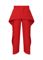 A detail shot of the HOMME PLISSÉ ISSEY MIYAKE COVER AND FOLD clothing.