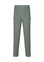 A product shot of the HOMME PLISSÉ ISSEY MIYAKE MULTI-FASTENED trousers in lucca storico blue.