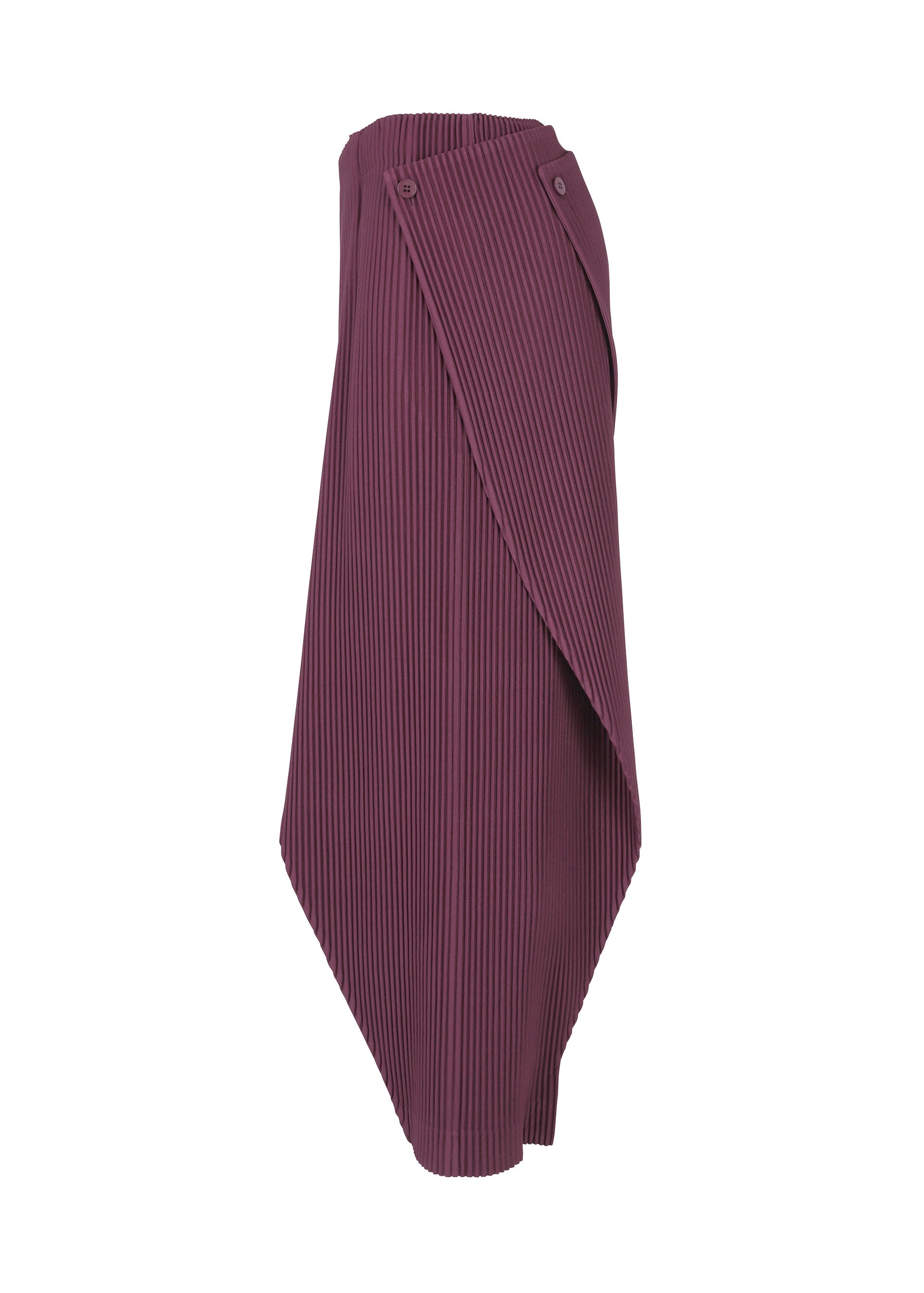 A detail shot of the HOMME PLISSÉ ISSEY MIYAKE PLEATS BOTTOMS 1 clothing.