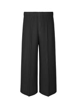 A product shot of the HOMME PLISSÉ ISSEY MIYAKE PLEATS BOTTOMS 2 trousers in black (15).