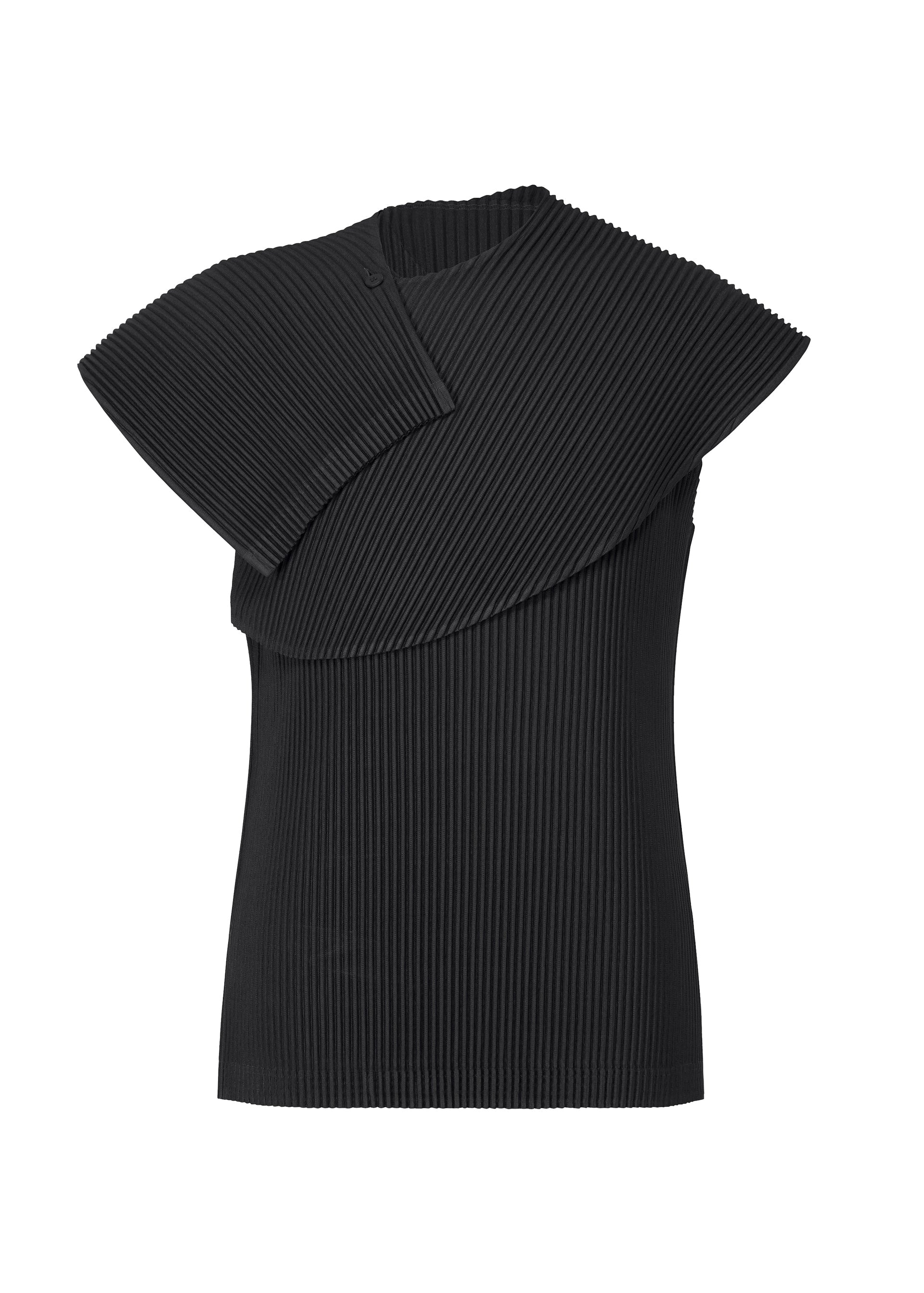 A product shot of the HOMME PLISSÉ ISSEY MIYAKE MONTHLY COLORS JANUARY clothing in black (15).