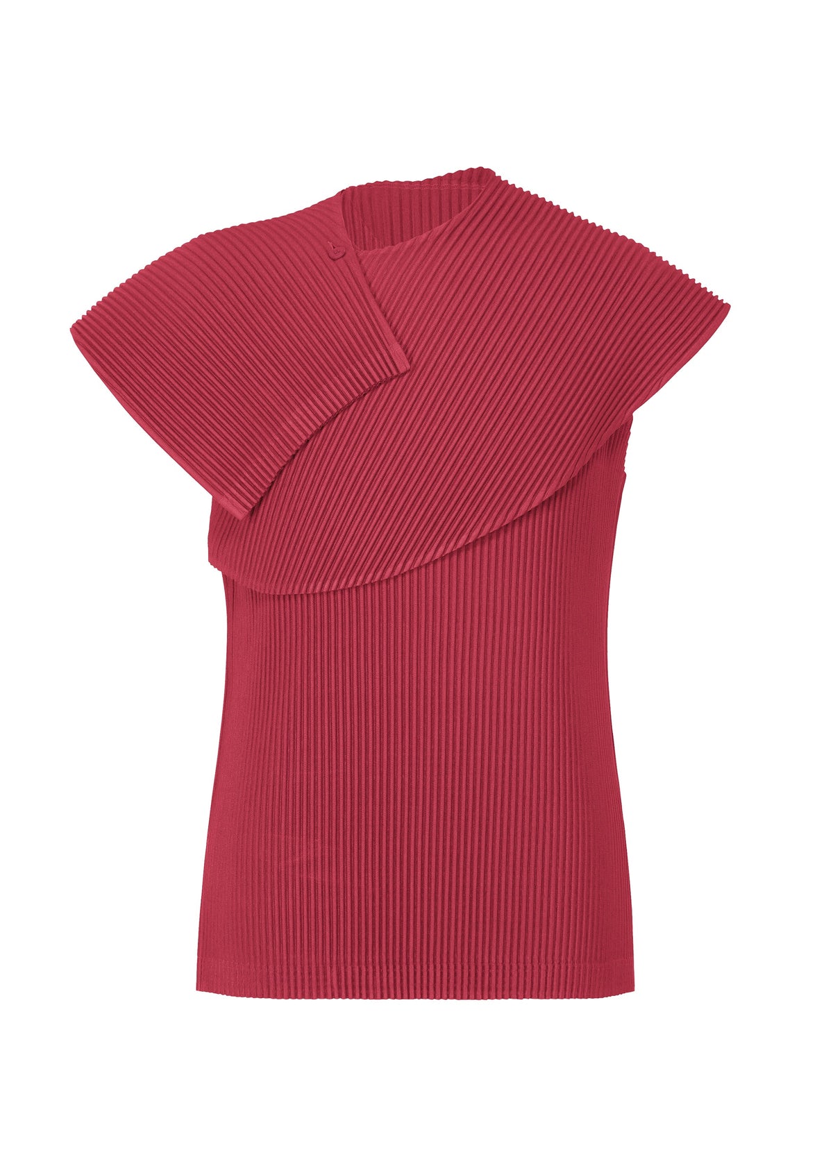 A product shot of the HOMME PLISSÉ ISSEY MIYAKE MONTHLY COLORS JANUARY clothing in liguria grape red (26).