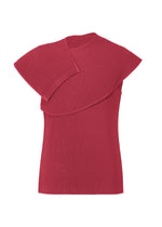 A product shot of the HOMME PLISSÉ ISSEY MIYAKE MONTHLY COLORS JANUARY clothing in liguria grape red (26).