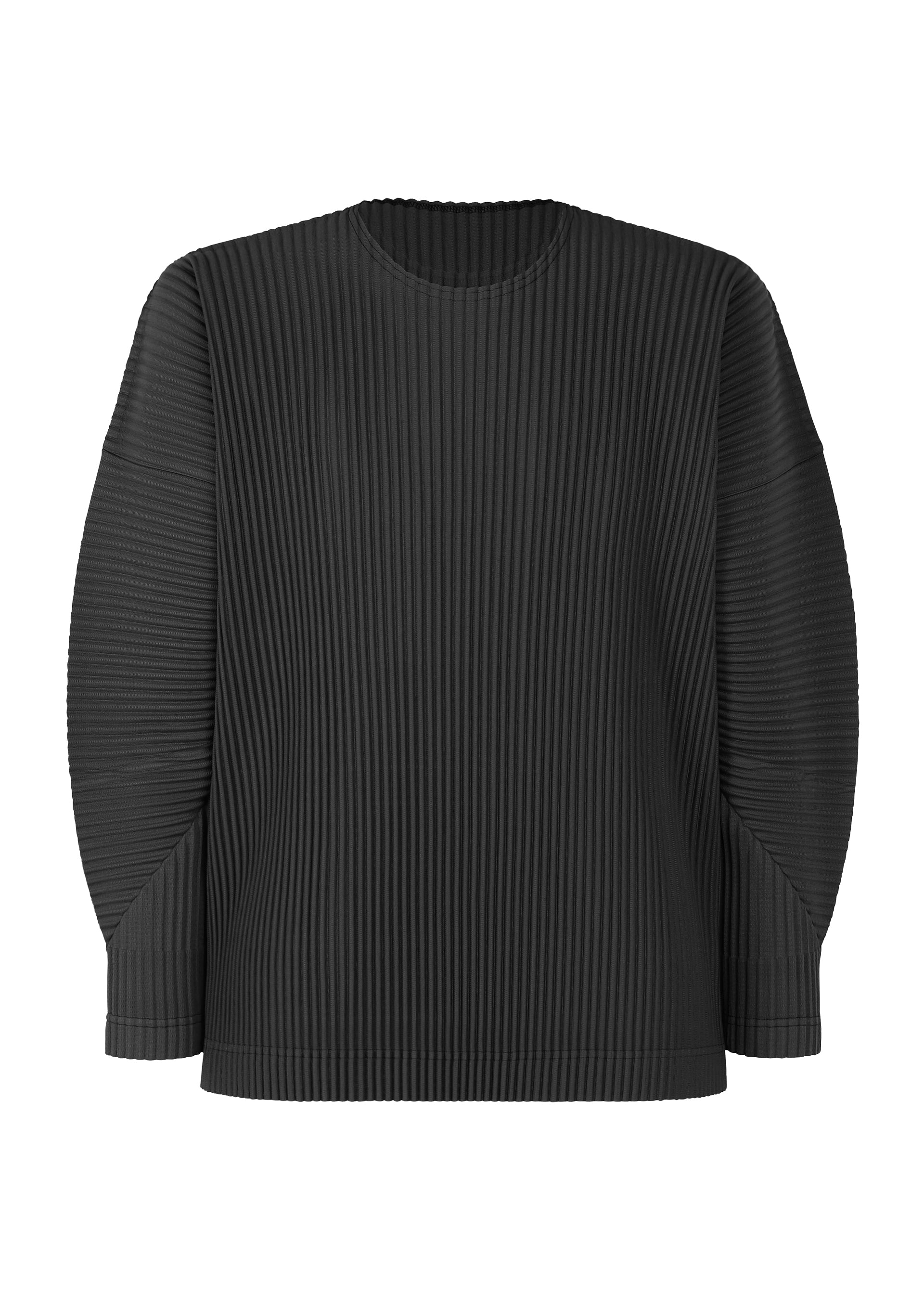 A product shot of the HOMME PLISSÉ ISSEY MIYAKE MONTHLY COLORS JANUARY clothing in black (15).