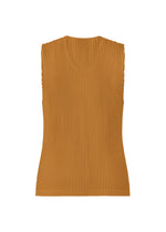 A detail shot of the HOMME PLISSÉ ISSEY MIYAKE MONTHLY COLORS : JUNE top.