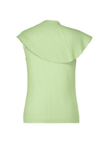 A detail shot of the HOMME PLISSÉ ISSEY MIYAKE AGAVE MESH top.