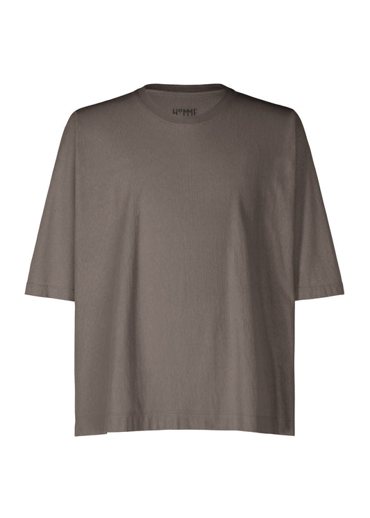 A product shot of the HOMME PLISSÉ ISSEY MIYAKE RELEASE T 1 clothing in charcoal (14).