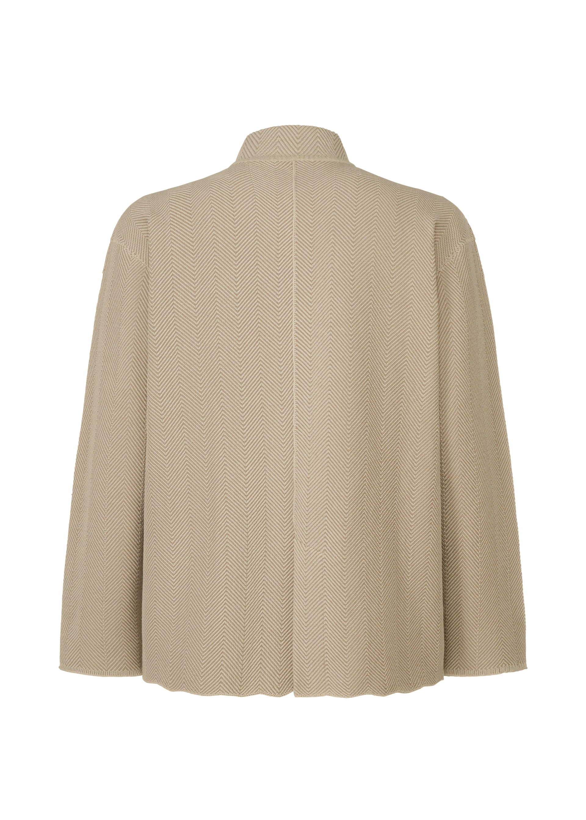 INLAID KNIT Stand Collar Jacket Black – The official ISSEY MIYAKE