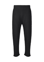 A product shot of the HOMME PLISSÉ ISSEY MIYAKE BASIC KNIT clothing in black (15).