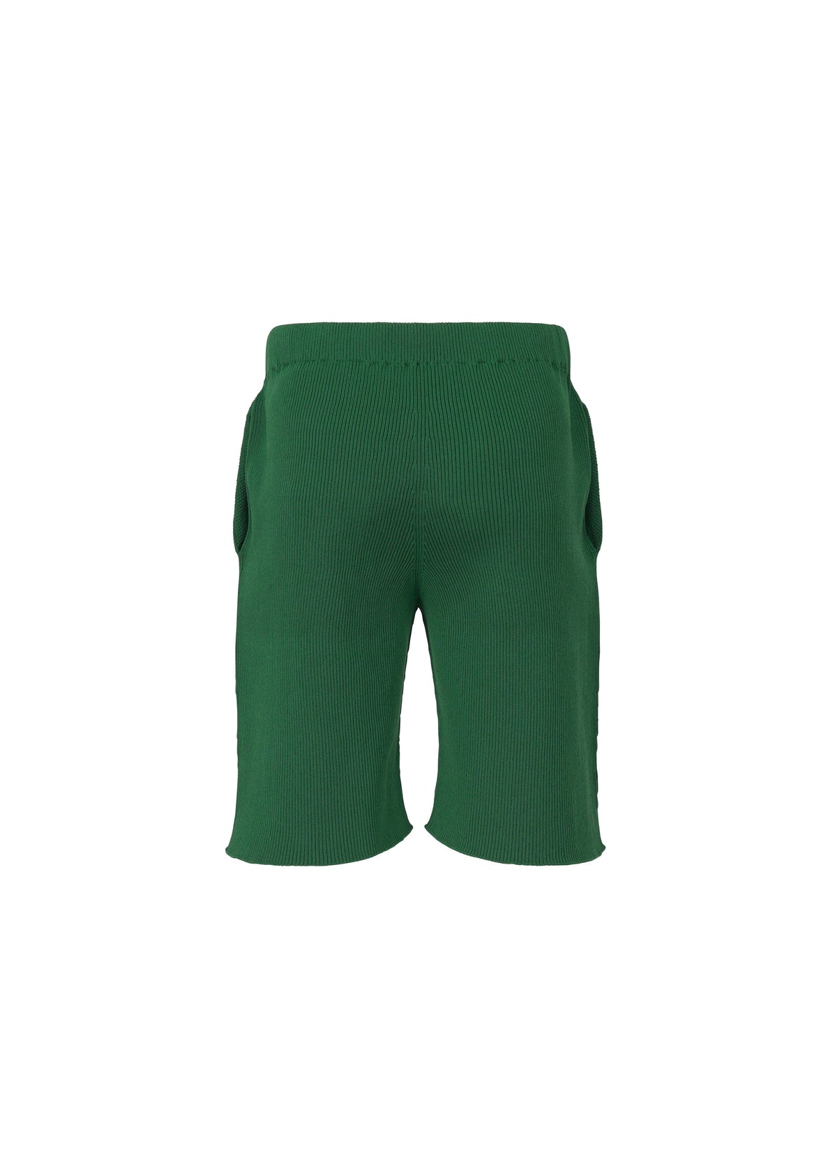 A detail shot of the HOMME PLISSÉ ISSEY MIYAKE BASIC KNIT clothing.