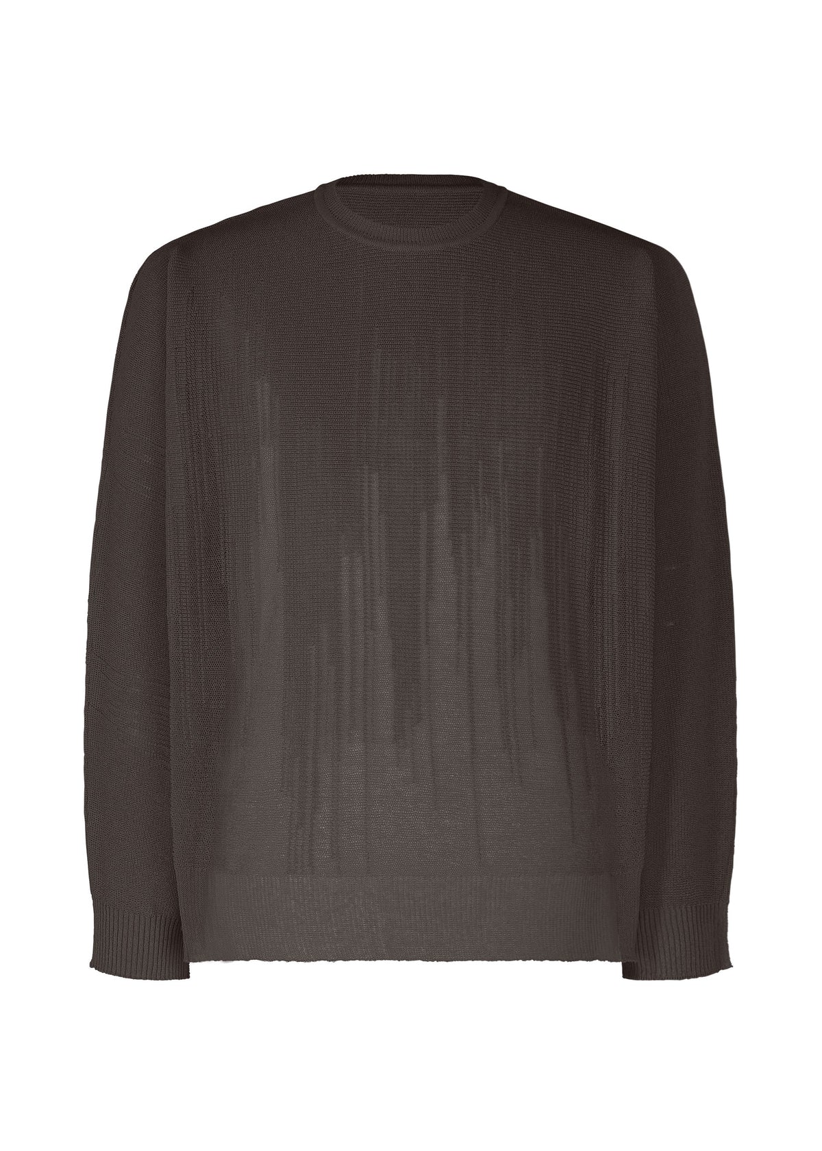 A product shot of the HOMME PLISSÉ ISSEY MIYAKE BRUSH CLOSE UP KNIT top in .