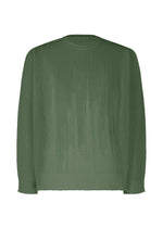 A product shot of the HOMME PLISSÉ ISSEY MIYAKE BRUSH CLOSE UP KNIT top in .