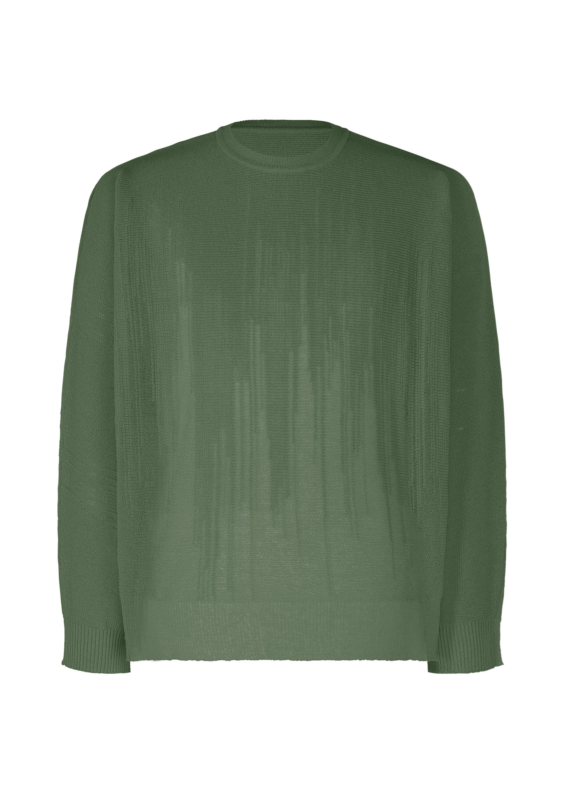 A product shot of the HOMME PLISSÉ ISSEY MIYAKE BRUSH CLOSE UP KNIT top in .