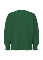 A detail shot of the HOMME PLISSÉ ISSEY MIYAKE BASIC KNIT clothing.